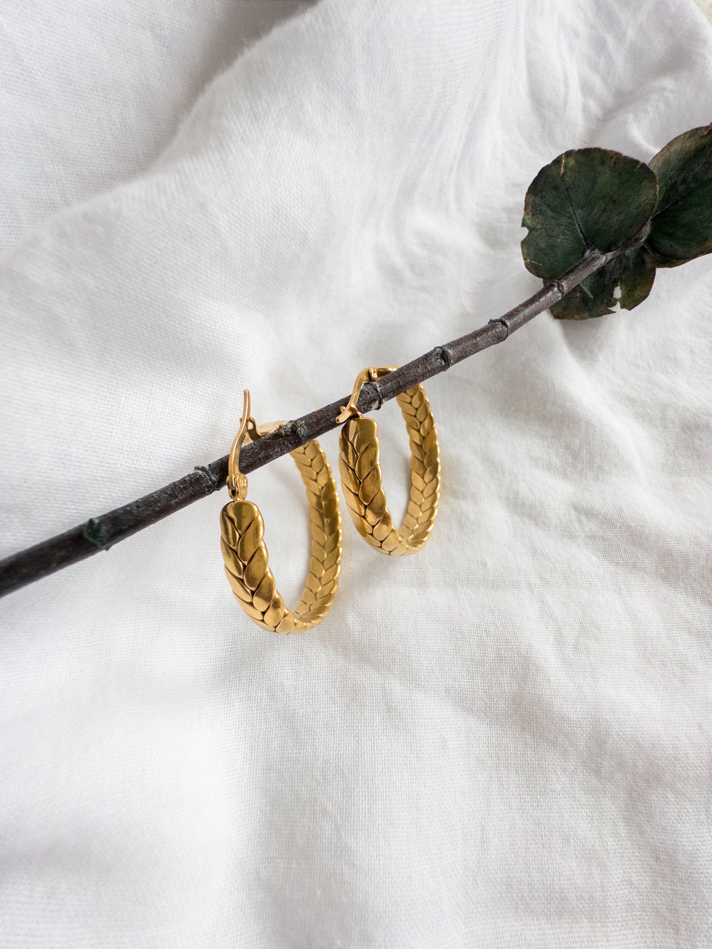 Braided hoops