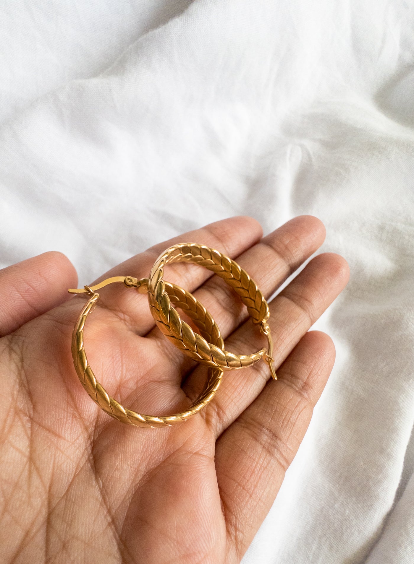 Braided hoops